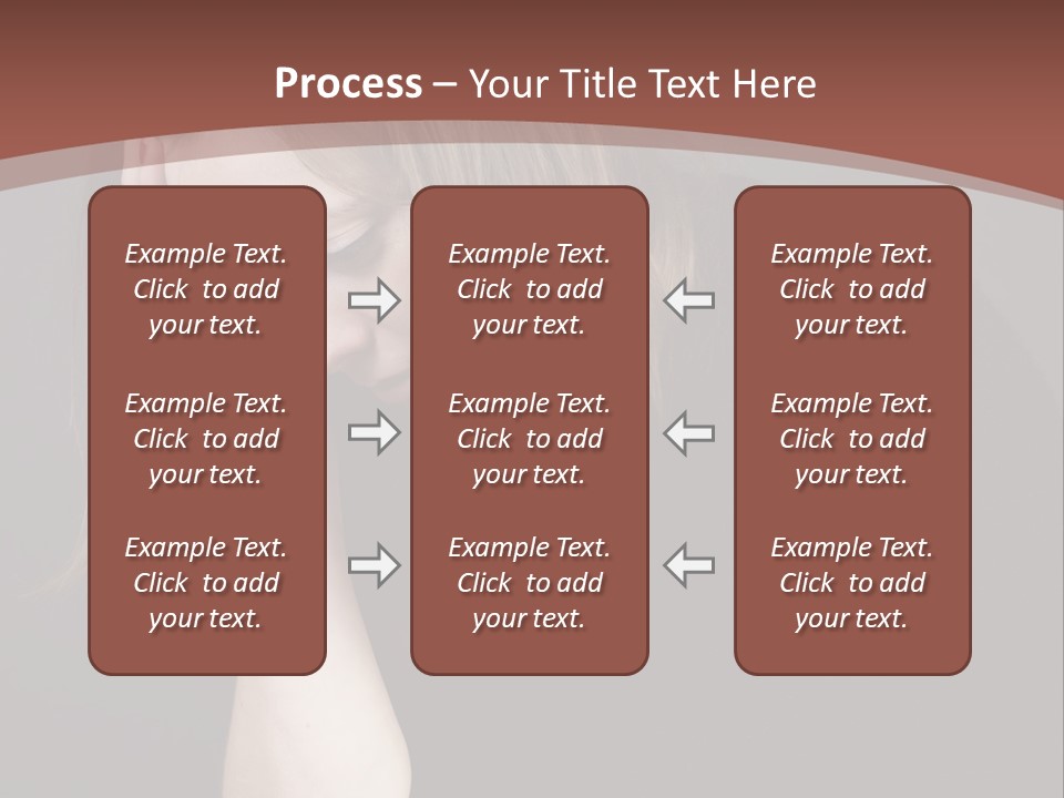 Suffering Sick Sad PowerPoint Template