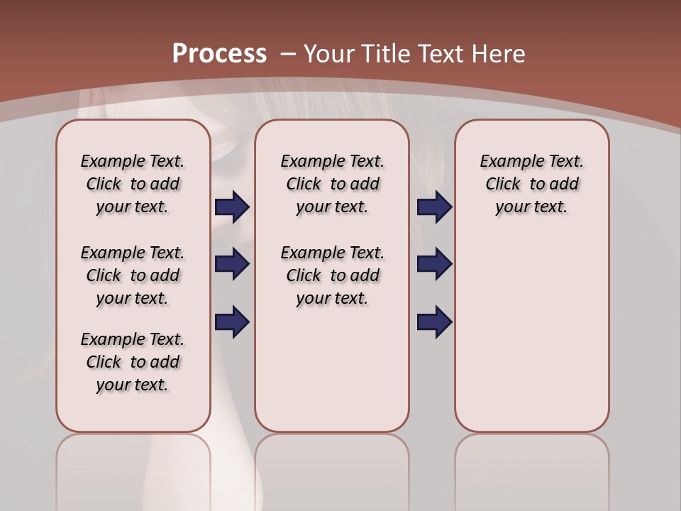 Suffering Sick Sad PowerPoint Template