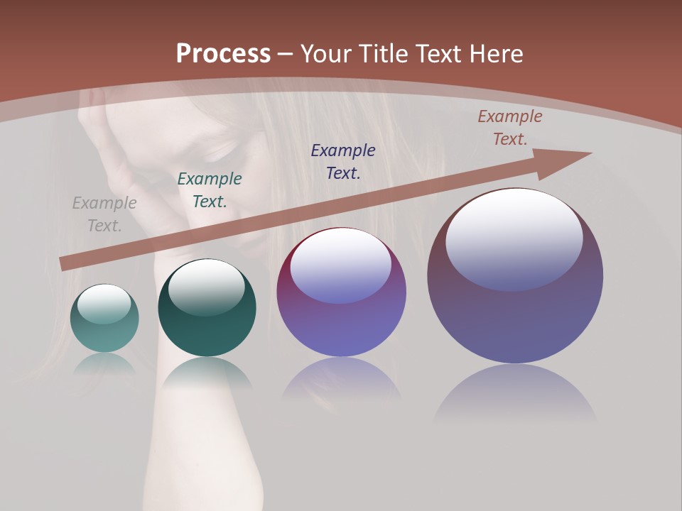 Suffering Sick Sad PowerPoint Template