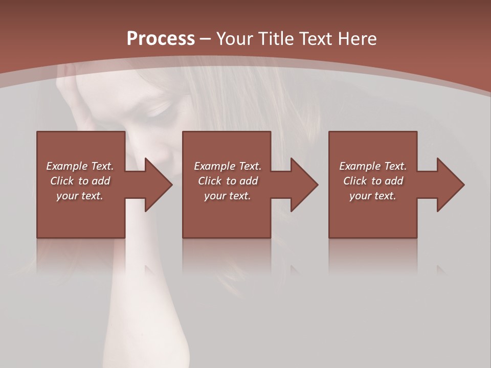 Suffering Sick Sad PowerPoint Template
