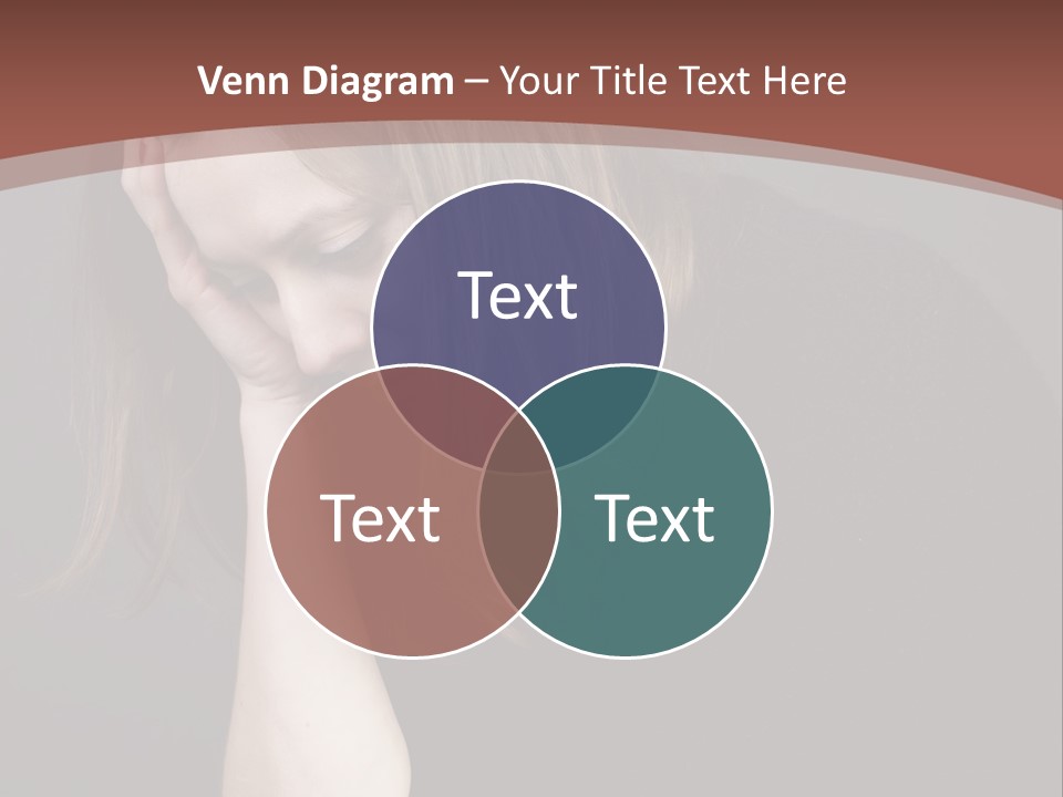 Suffering Sick Sad PowerPoint Template