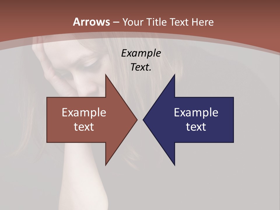 Suffering Sick Sad PowerPoint Template