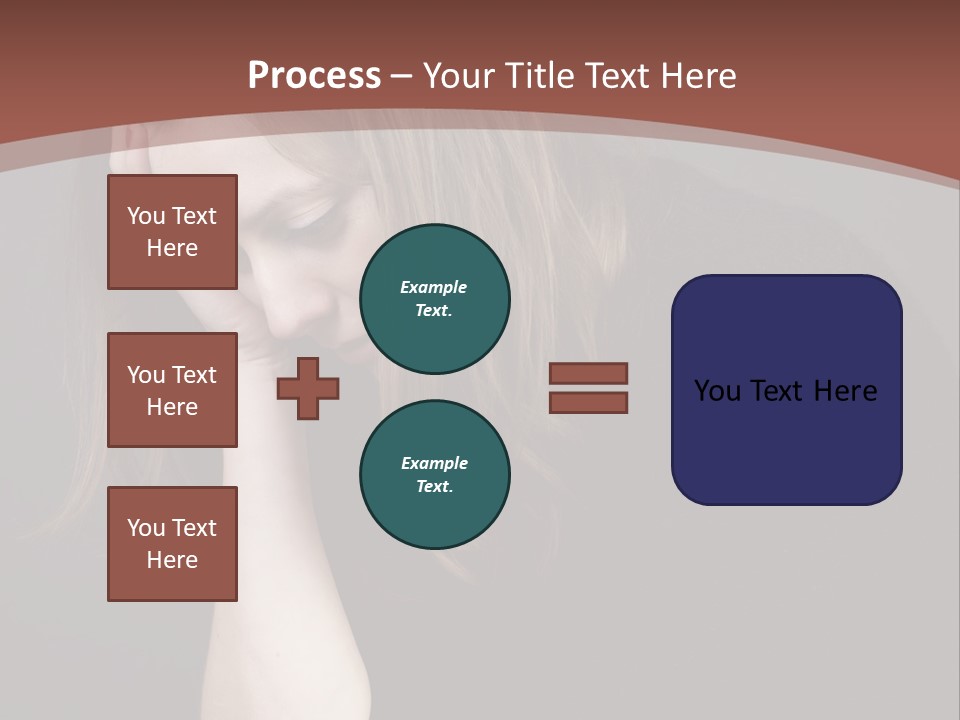 Suffering Sick Sad PowerPoint Template