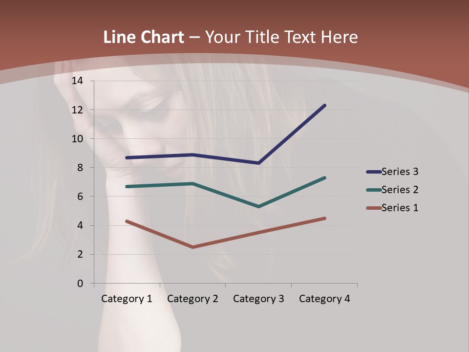 Suffering Sick Sad PowerPoint Template
