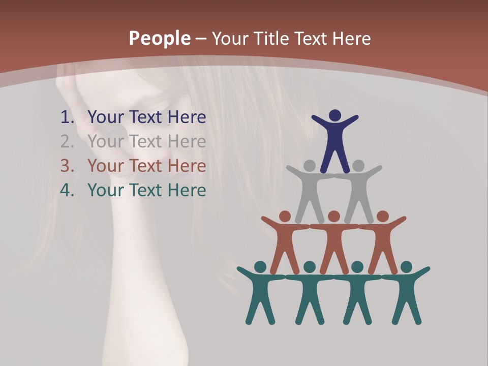 Suffering Sick Sad PowerPoint Template