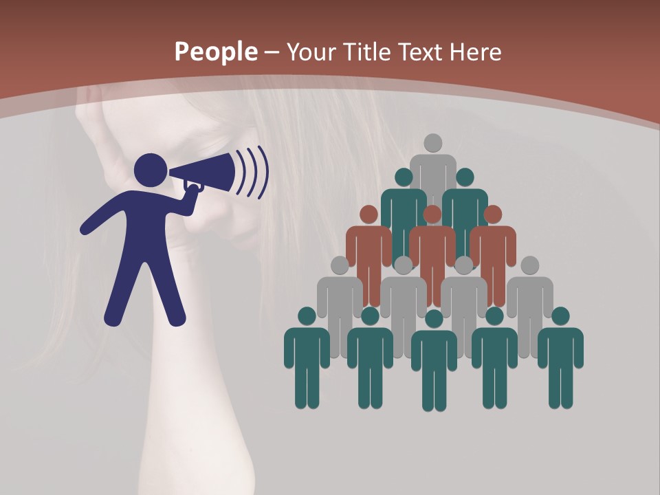 Suffering Sick Sad PowerPoint Template