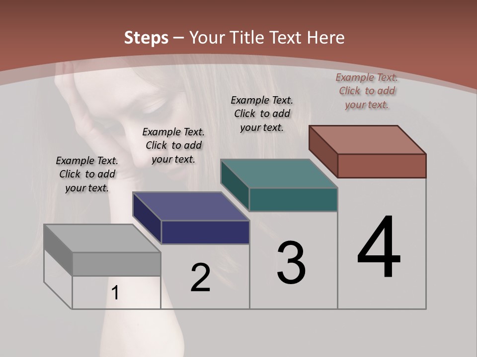 Suffering Sick Sad PowerPoint Template