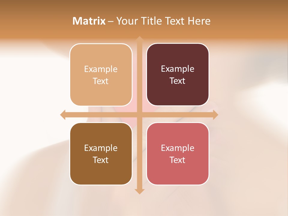 A Woman Holding Her Neck With Her Hands PowerPoint Template