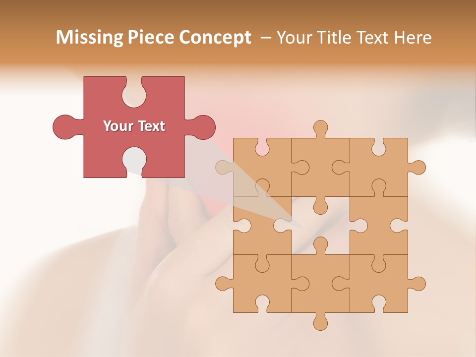 A Woman Holding Her Neck With Her Hands PowerPoint Template