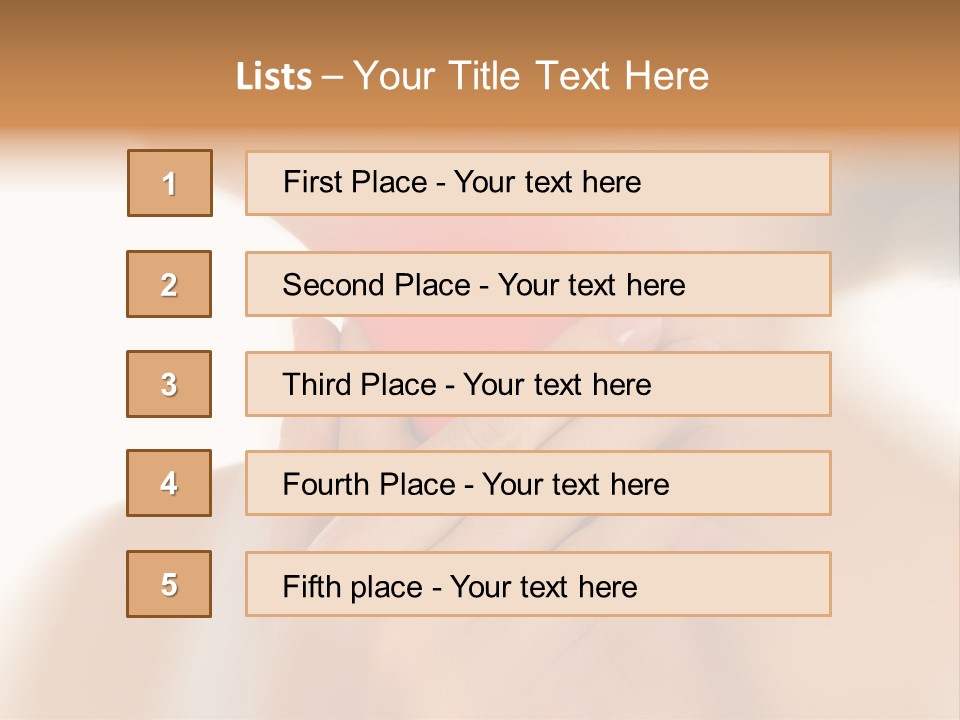 A Woman Holding Her Neck With Her Hands PowerPoint Template