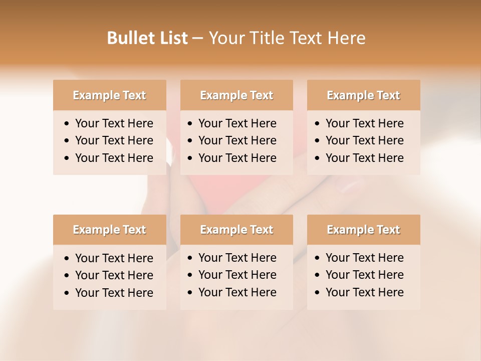 A Woman Holding Her Neck With Her Hands PowerPoint Template