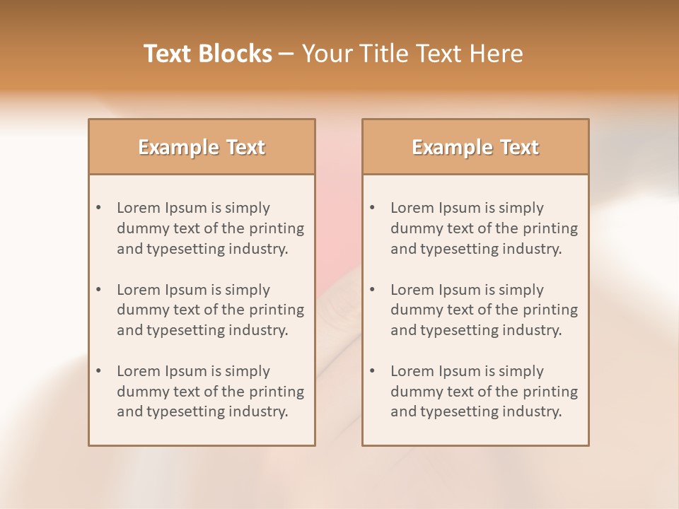 A Woman Holding Her Neck With Her Hands PowerPoint Template