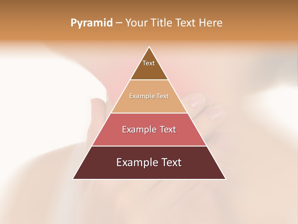 A Woman Holding Her Neck With Her Hands PowerPoint Template