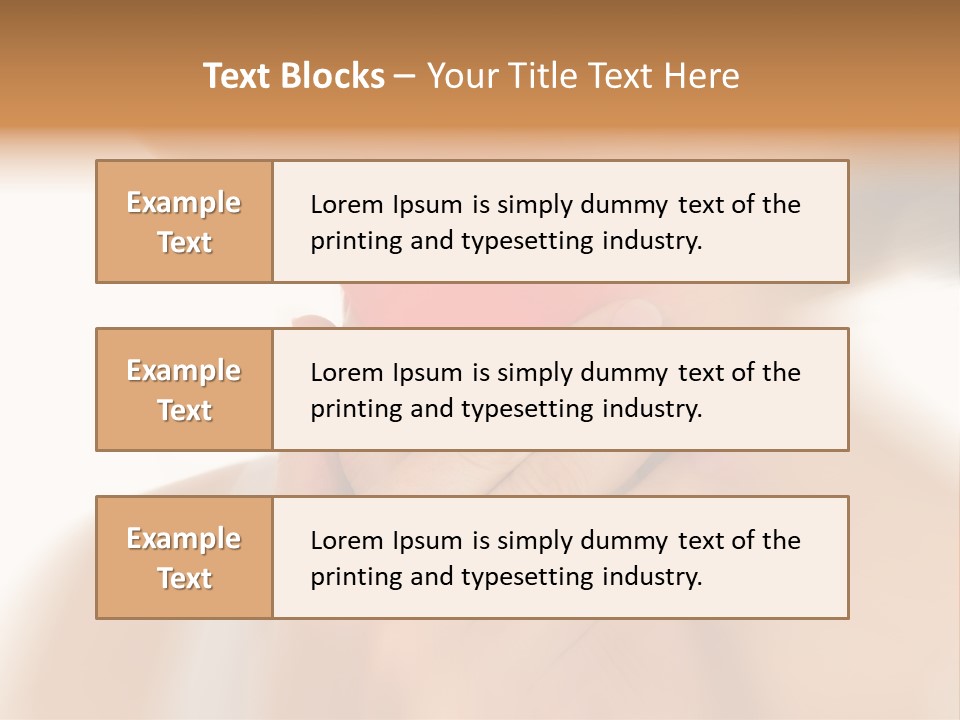 A Woman Holding Her Neck With Her Hands PowerPoint Template