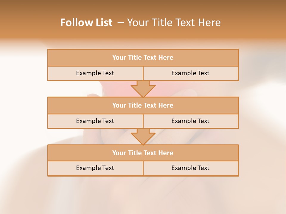 A Woman Holding Her Neck With Her Hands PowerPoint Template