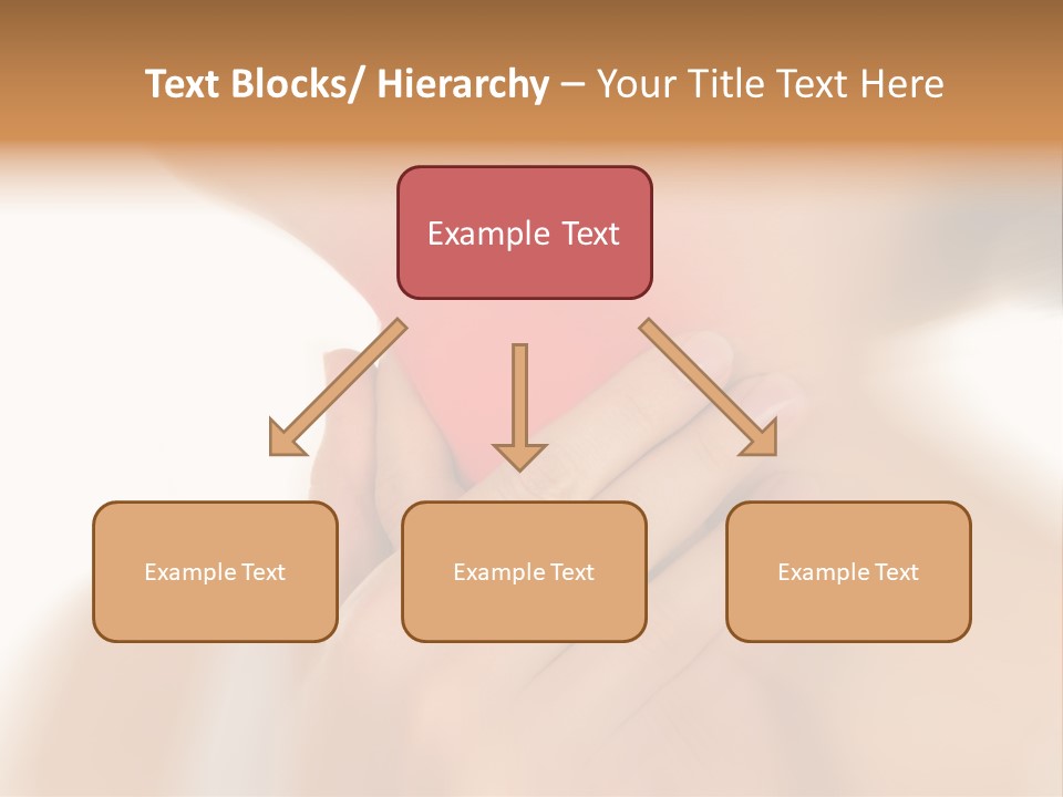 A Woman Holding Her Neck With Her Hands PowerPoint Template