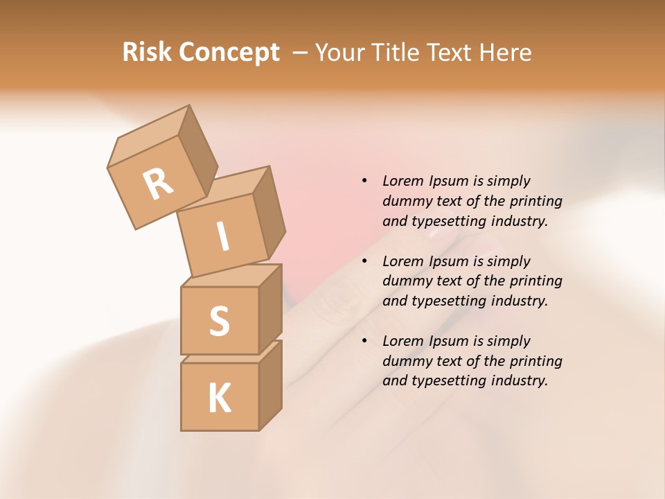 A Woman Holding Her Neck With Her Hands PowerPoint Template