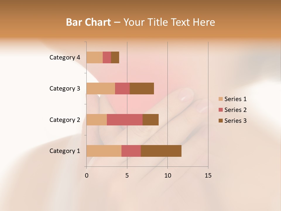 A Woman Holding Her Neck With Her Hands PowerPoint Template