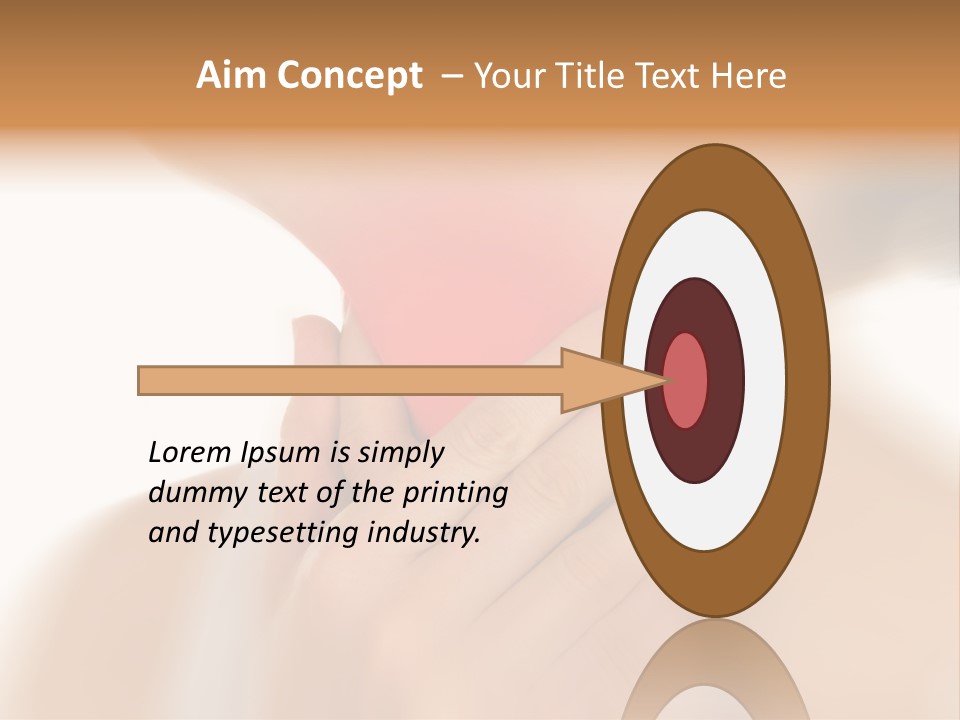 A Woman Holding Her Neck With Her Hands PowerPoint Template