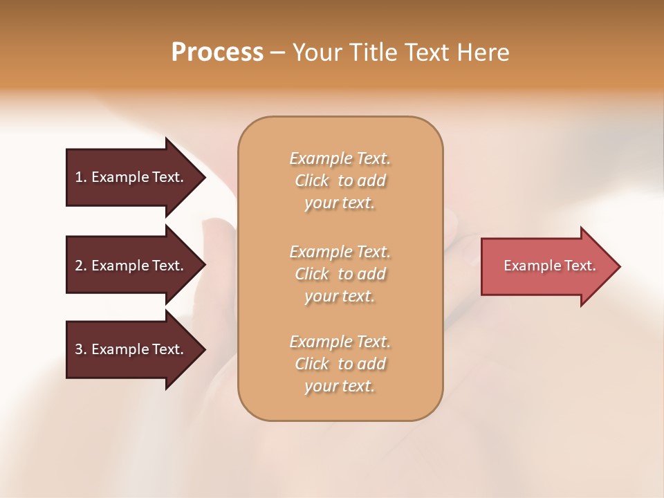 A Woman Holding Her Neck With Her Hands PowerPoint Template