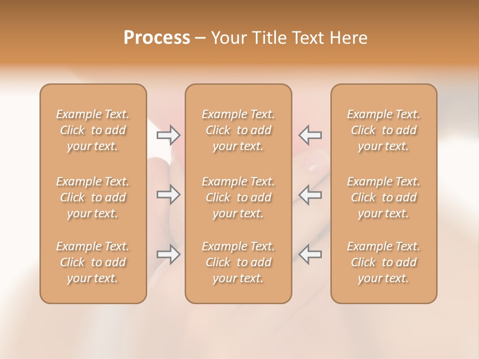A Woman Holding Her Neck With Her Hands PowerPoint Template