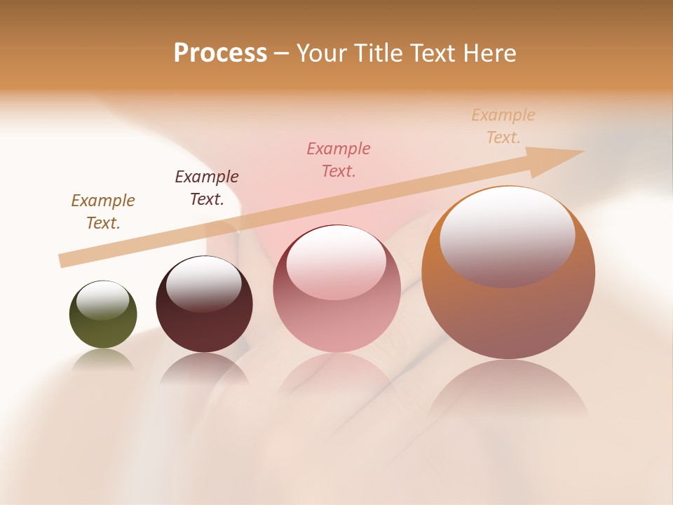 A Woman Holding Her Neck With Her Hands PowerPoint Template