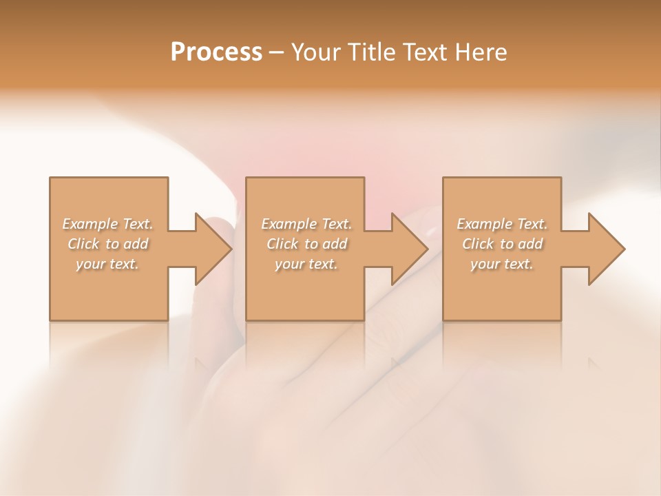 A Woman Holding Her Neck With Her Hands PowerPoint Template