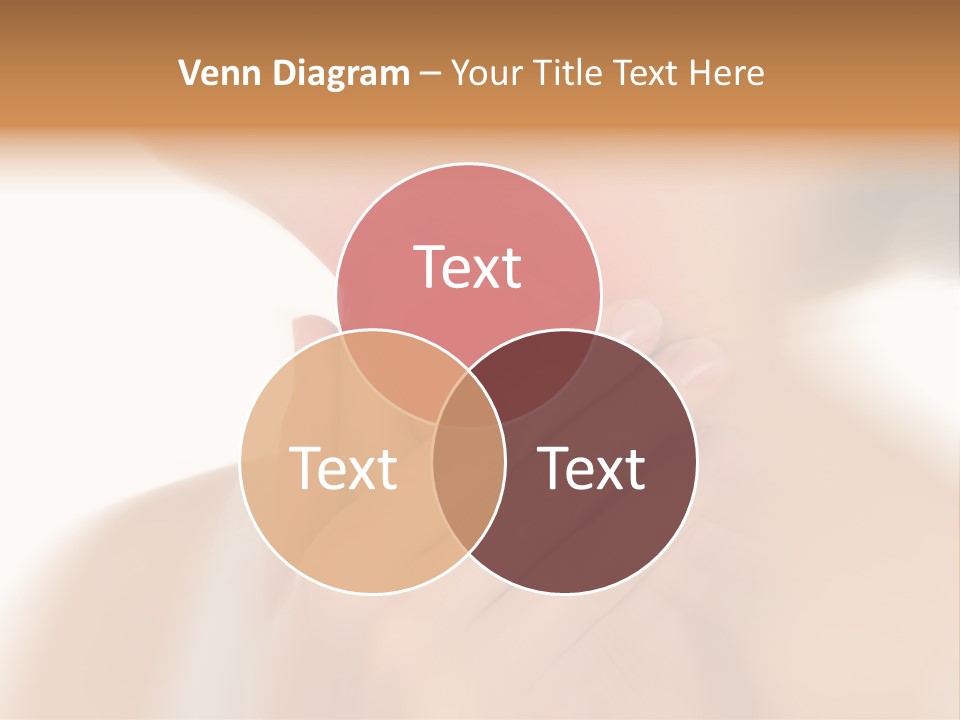 A Woman Holding Her Neck With Her Hands PowerPoint Template