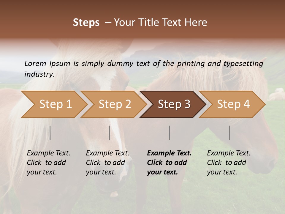 Coat Chestnut Breeding PowerPoint Template