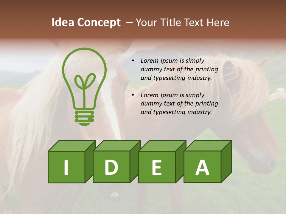 Coat Chestnut Breeding PowerPoint Template