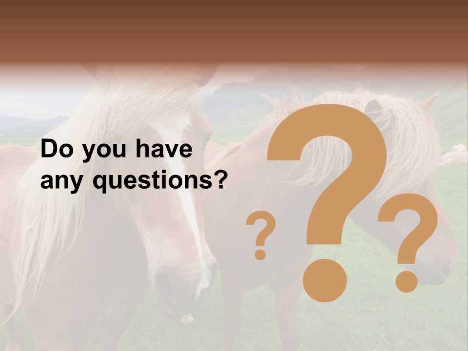 Coat Chestnut Breeding PowerPoint Template