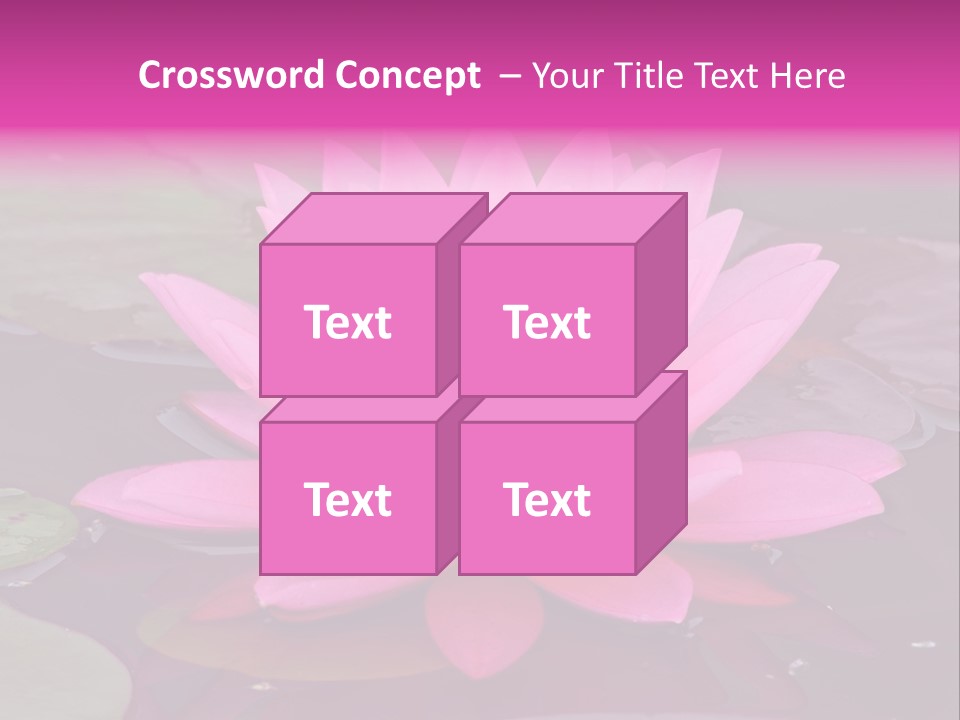 Natural Wet Pure PowerPoint Template