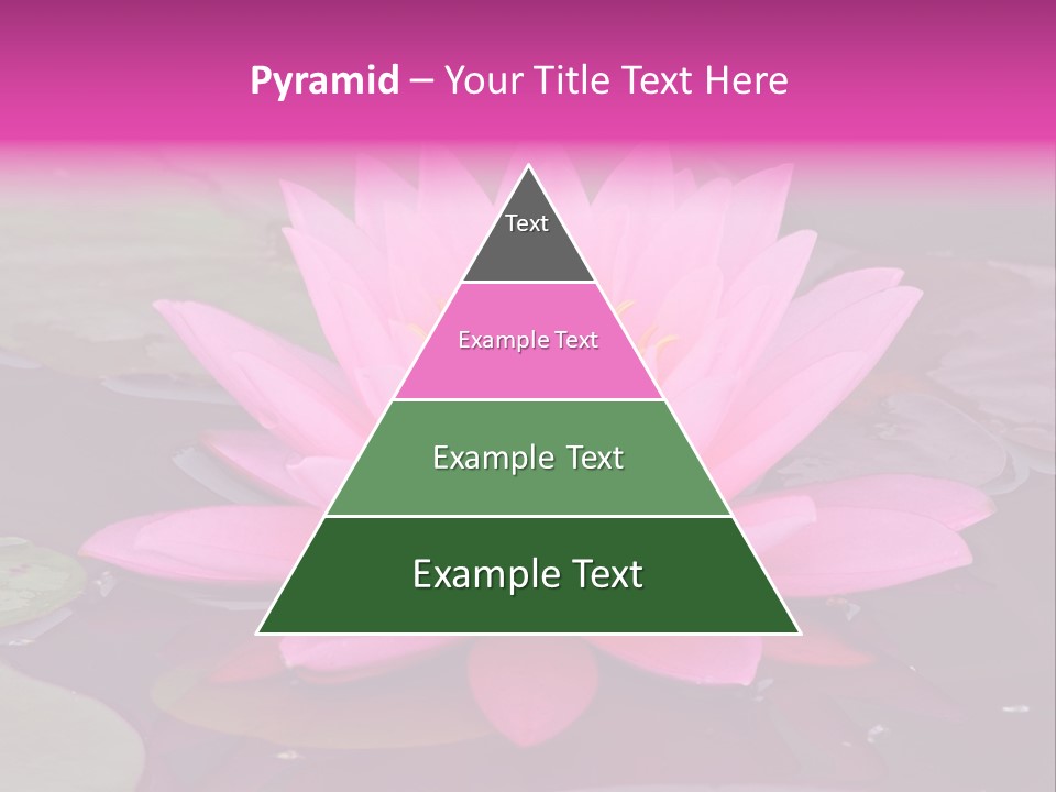 Natural Wet Pure PowerPoint Template