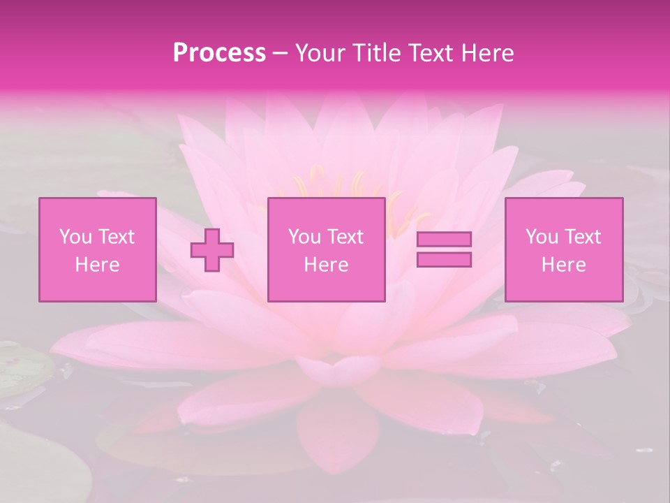Natural Wet Pure PowerPoint Template