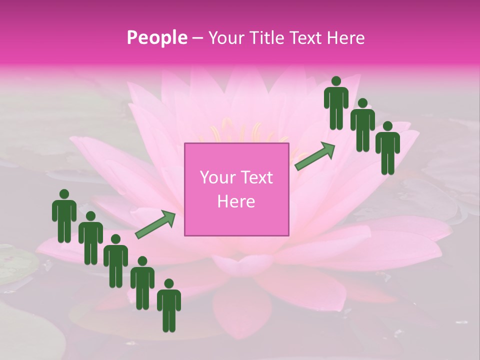 Natural Wet Pure PowerPoint Template