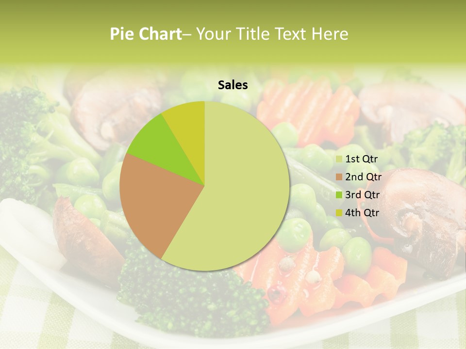 Health Mushrooms Carrot PowerPoint Template