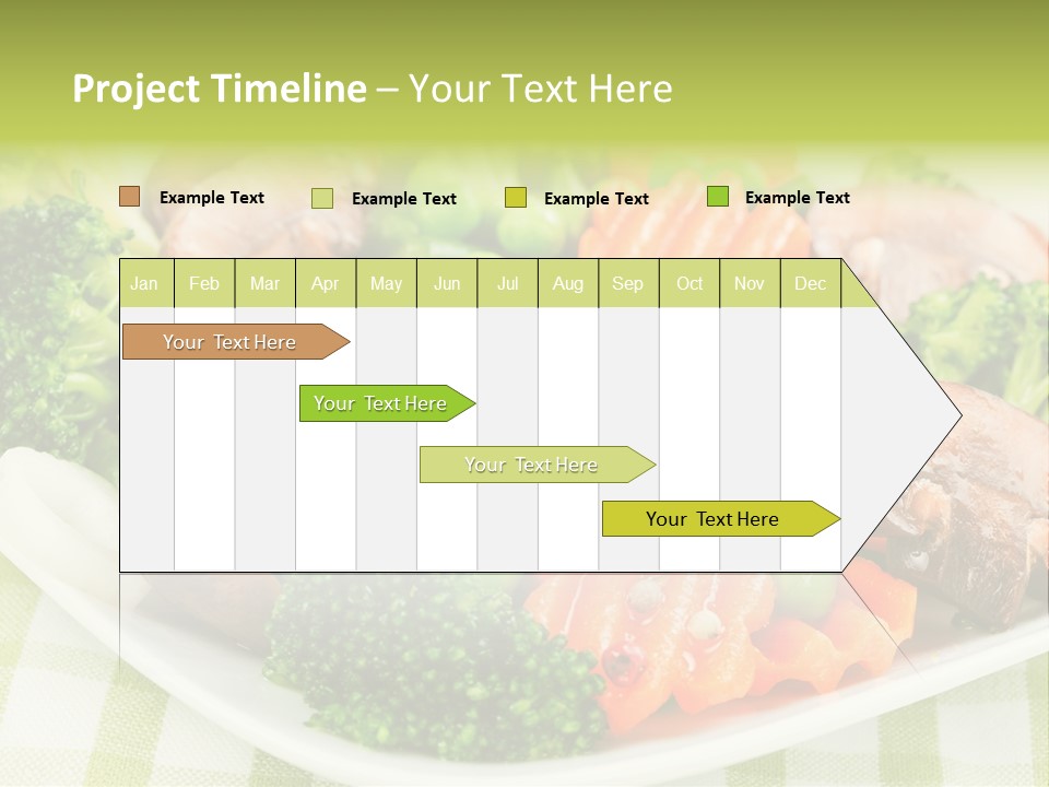 Health Mushrooms Carrot PowerPoint Template