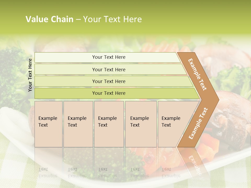 Health Mushrooms Carrot PowerPoint Template
