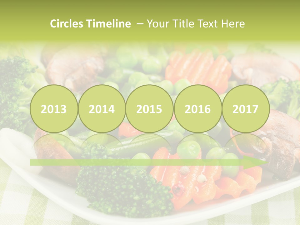 Health Mushrooms Carrot PowerPoint Template