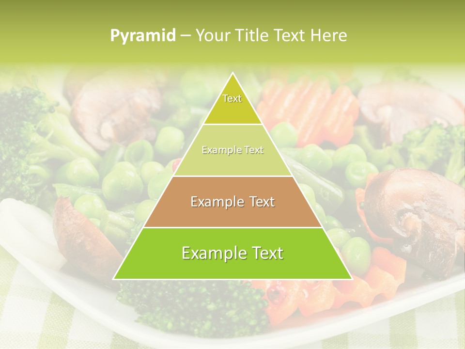 Health Mushrooms Carrot PowerPoint Template