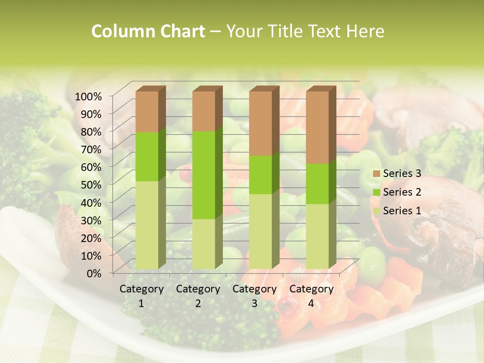 Health Mushrooms Carrot PowerPoint Template