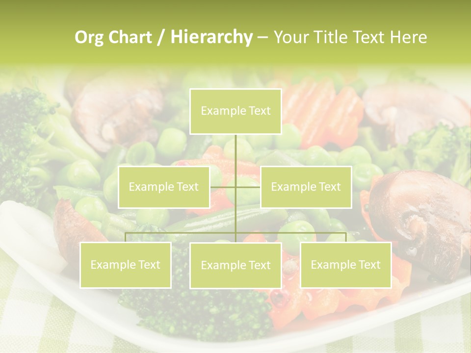 Health Mushrooms Carrot PowerPoint Template