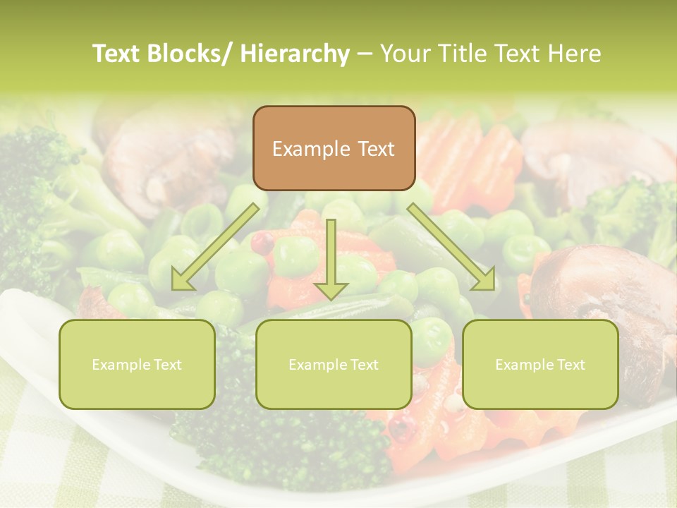 Health Mushrooms Carrot PowerPoint Template