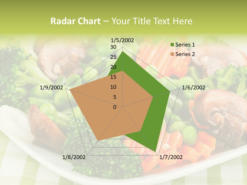 Health Mushrooms Carrot PowerPoint Template