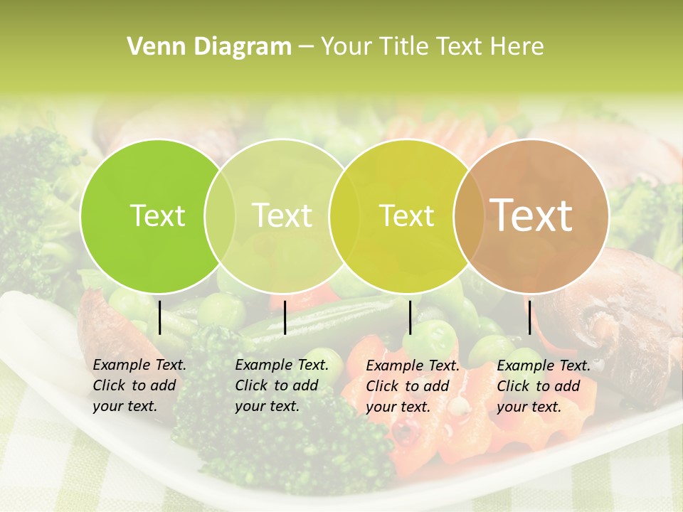 Health Mushrooms Carrot PowerPoint Template
