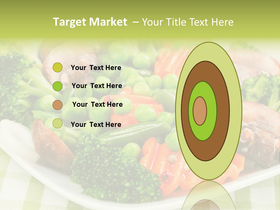 Health Mushrooms Carrot PowerPoint Template