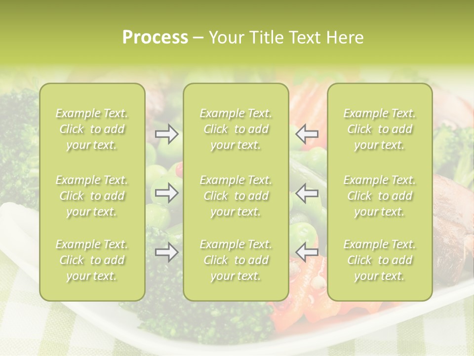 Health Mushrooms Carrot PowerPoint Template