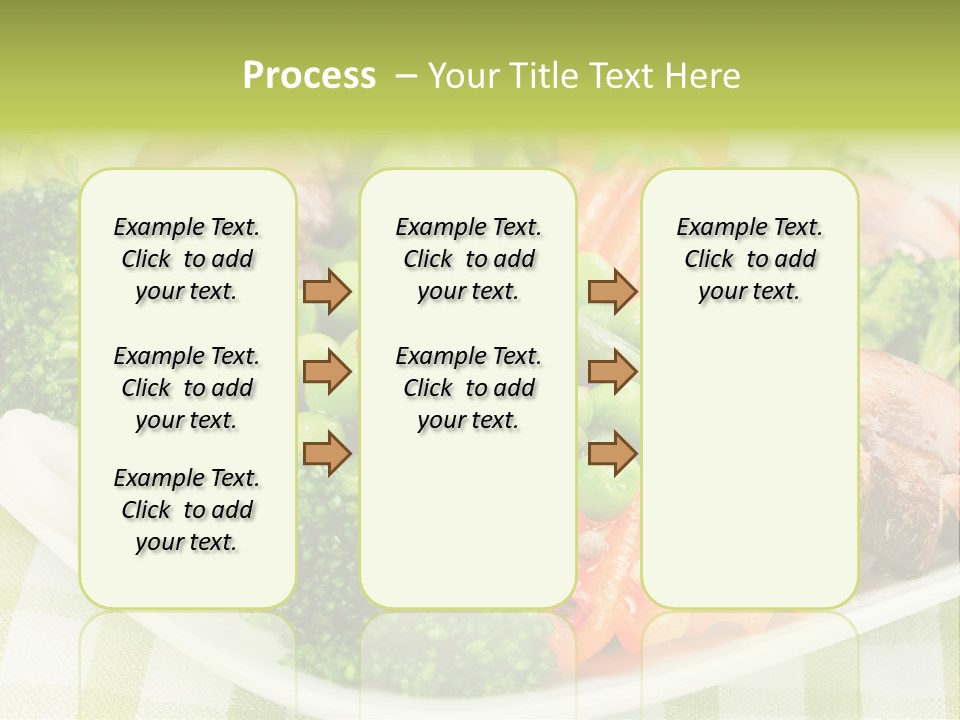 Health Mushrooms Carrot PowerPoint Template