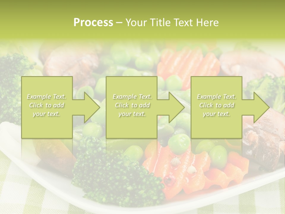 Health Mushrooms Carrot PowerPoint Template
