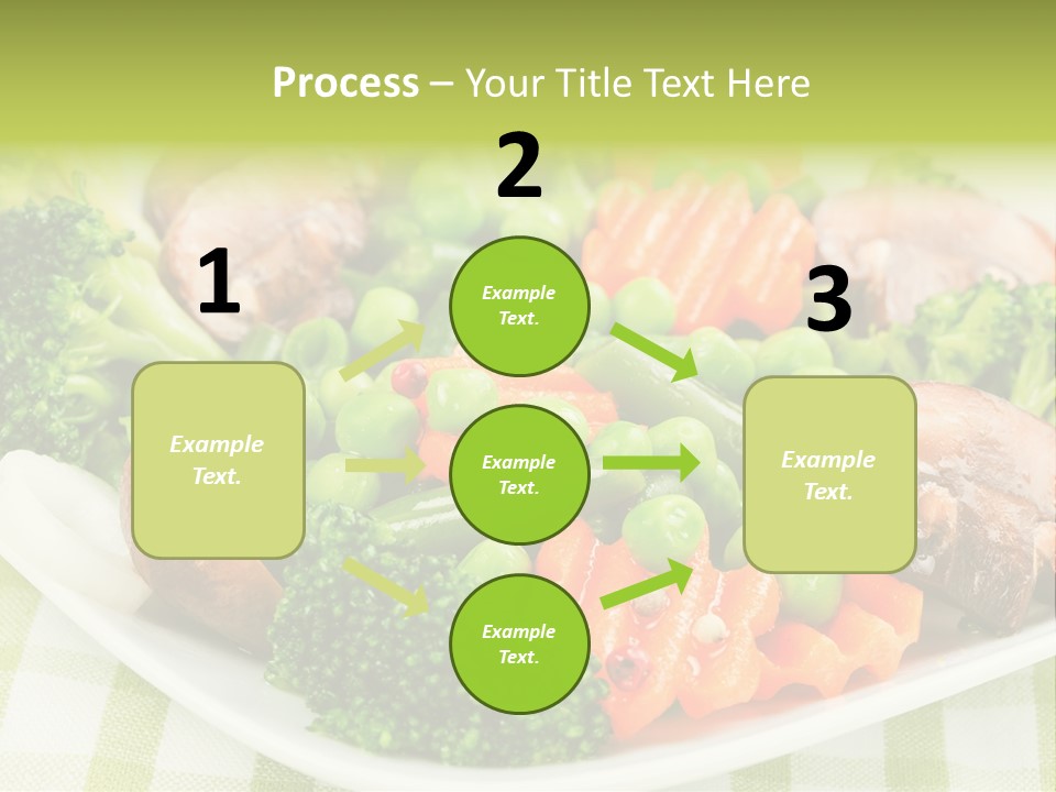 Health Mushrooms Carrot PowerPoint Template
